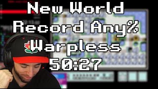 INSANE NEW MARIO 3 WARPLESS WORLD RECORD 50:27