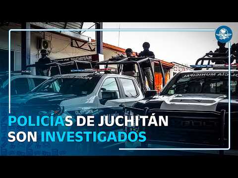 Policías de Juchitán, mandaderos y halcones del narco #EnPortada