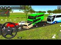BUS SIMULATOR INDONESIA|| Bus🚌 Driving👮♂️ City euro Coach bus Simulator 🔥-Android Gameplay Bus 2024