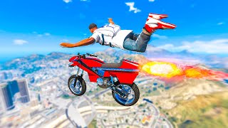 The Most EXTREME STUNT Ever In GTA 5! (Stunts & Fails)