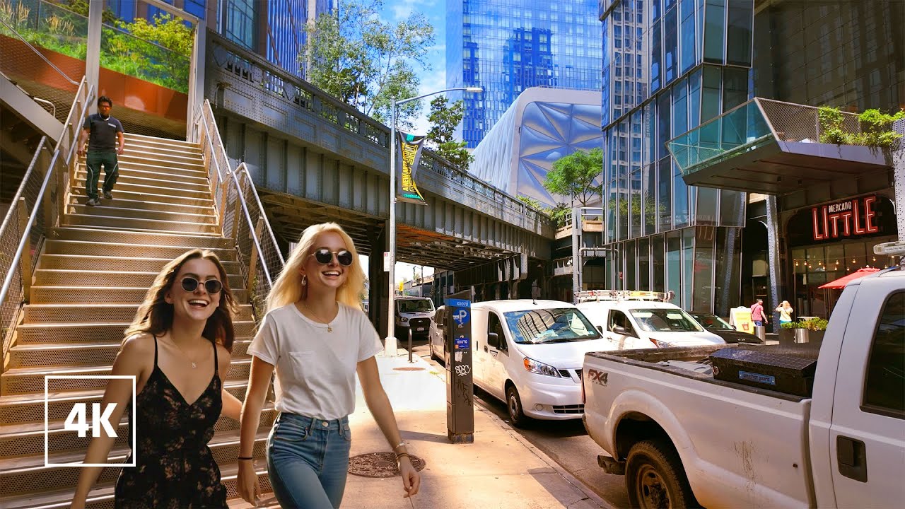 New York, Amerika Serikat | Sunny | Tur Jalan Kaki 4K