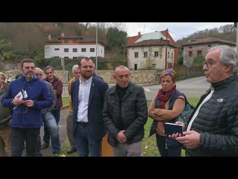 Inauguración de la ruta Modesto Montoto en Villamayor-Pilo&ntilde;a