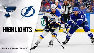 NHL Highlights | Blues @ Lightning 11/27/19