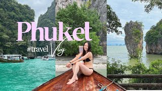 Thailand solo travel vlog: places to visit in Phuket | phi phi island, james bond island