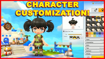 MapleStory 2 Closed Beta: All Character Customization Options