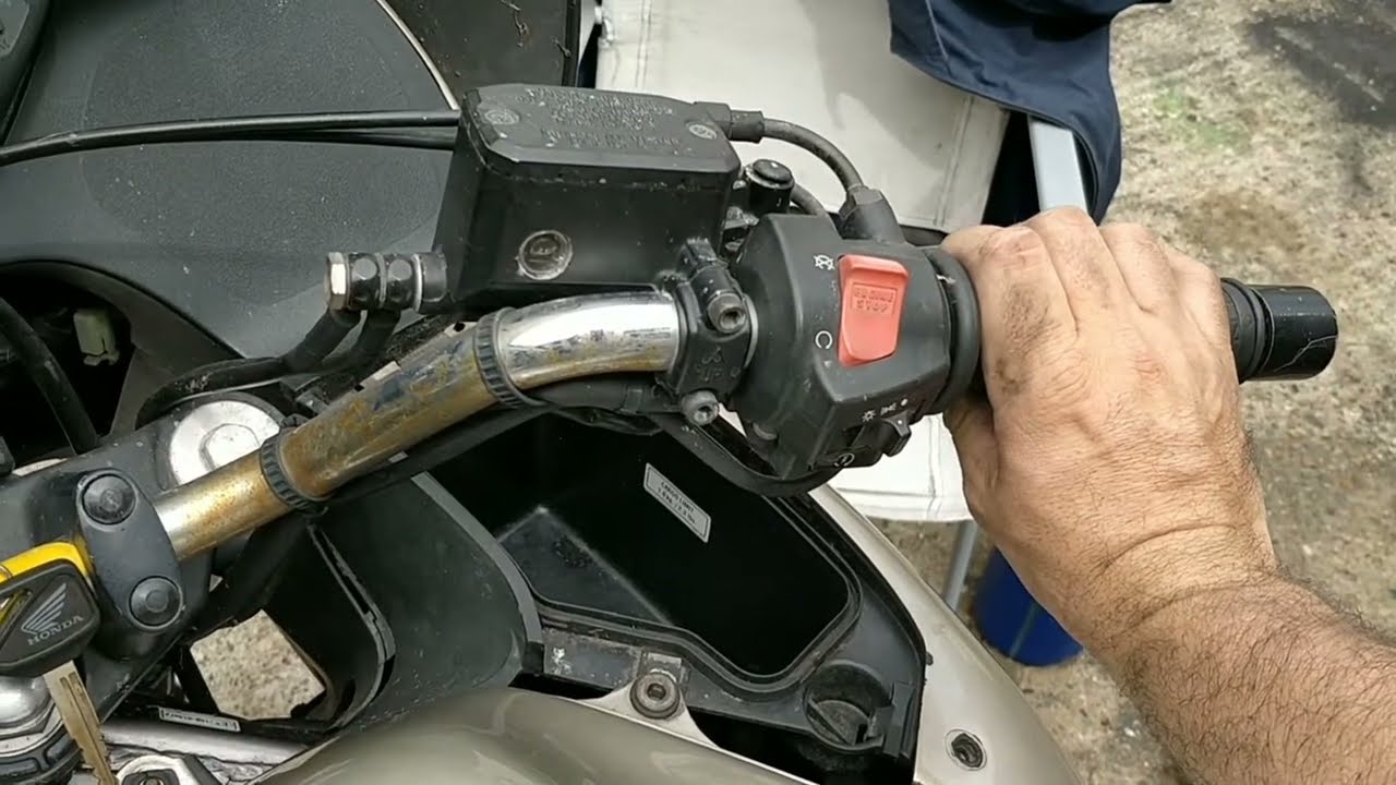 honda deauville, новый топливный насос, новый фильтр и первый тестовый запуск, который удался!!!