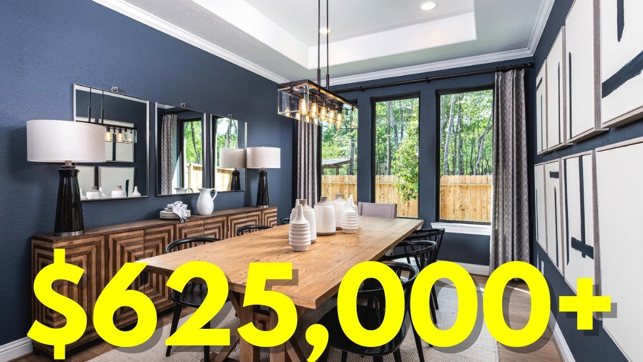 INSIDE NEW TOLL BROTHERS HOMES | MODEL HOME TOUR | NEAR HOUSTON TX