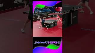 Great Topspin Forehand Charlotte Lutz #卓球 #乒乓球 #pingpong #sports #tabletennis #worldtabletennis #sho
