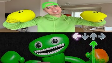 FNF All Characters + New  Garten Of BanBan  In Real Life