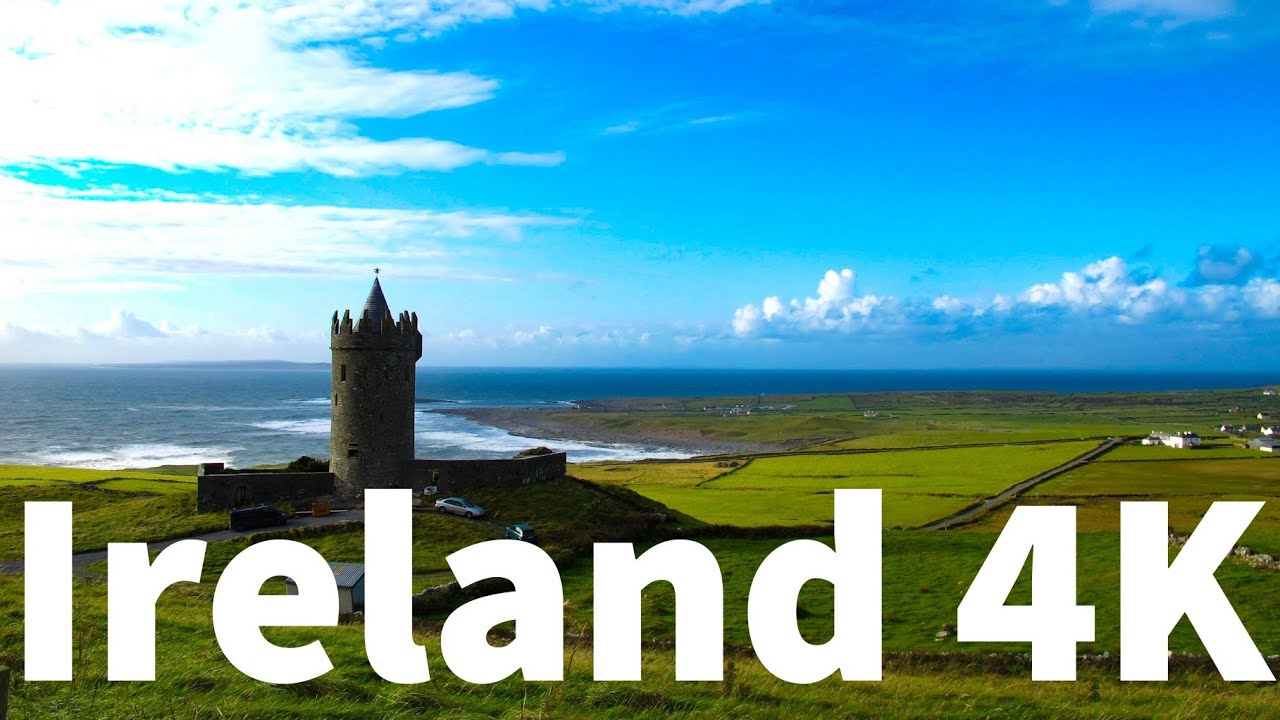 Ireland 4k Best places drone footage