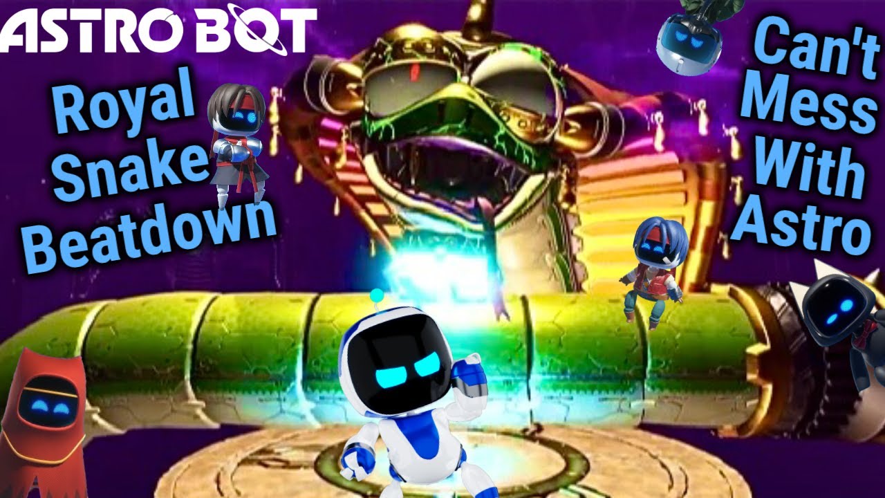 Astro Bot Beat That Royal Snake Down Bad | ASTRO BOT #7 - YouTube