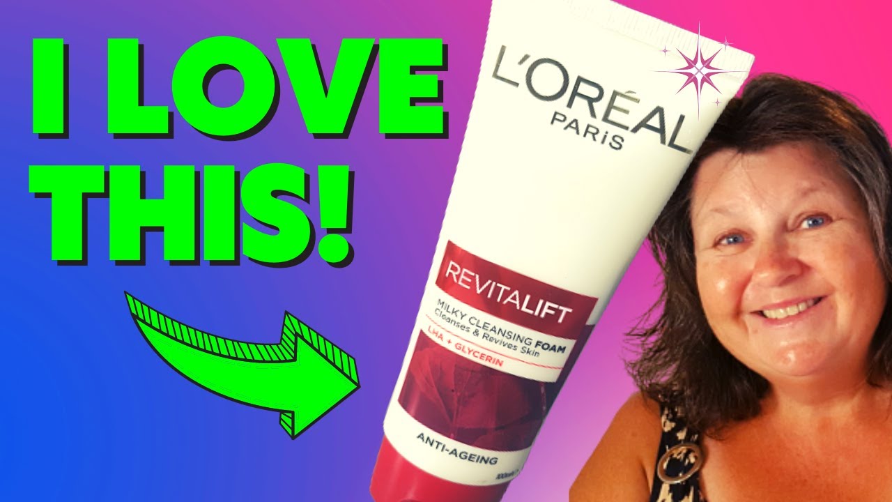 LOREAL Revitalift Milky Cleansing Foam Loreal Face Wash YouTube