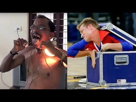 Five people with superpowers!  Unbelievable!  People like rubber!