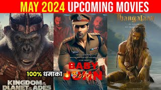 Top 10 Upcoming Movies In May 2024 (Hindi) || Upcoming Big Bollywood & South Indian Films May 2024