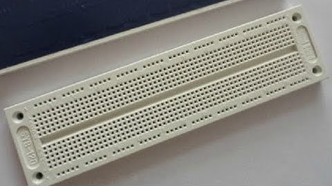 $1.16 - solderless breadboard