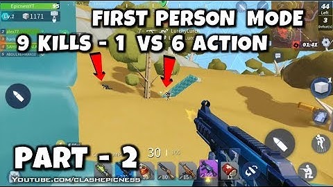 Creative Destruction - Gameplay Walkthrough Part 2 - FIRST PERSON (iOS, Android)