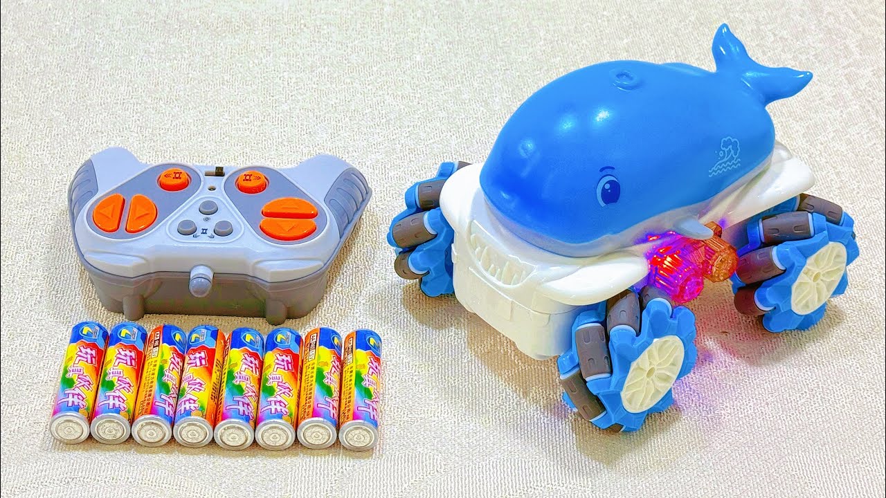 Unboxing dolphin, strawberry, puppy, corn remote control car
