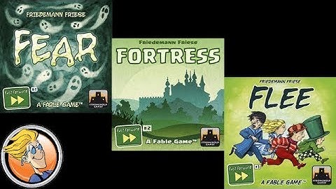 Fast Forward: FEAR, FORTRESS & FLEE — game preview at Gen Con 50