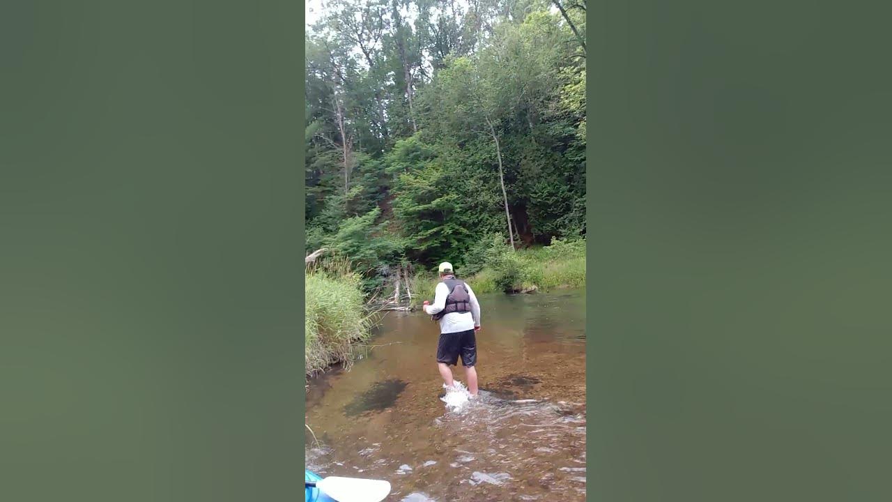kayaking the pine river Michigan part 9 YouTube