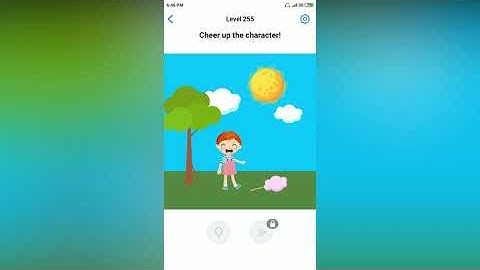 Easy Game - Cheer up the character! - Level 255 solution