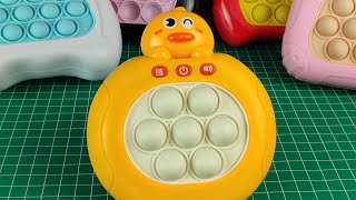 NEW POP IT ELECTRONIC COLLECTION CUTE DUCK MINI PUSH GAME SATISFYING UNBOXING AND REVIEW screenshot 1