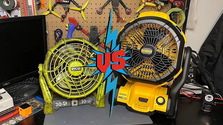 DeWalt Vs Ryobi Fan