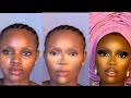 Bridal makeup transformation   glambyomoye