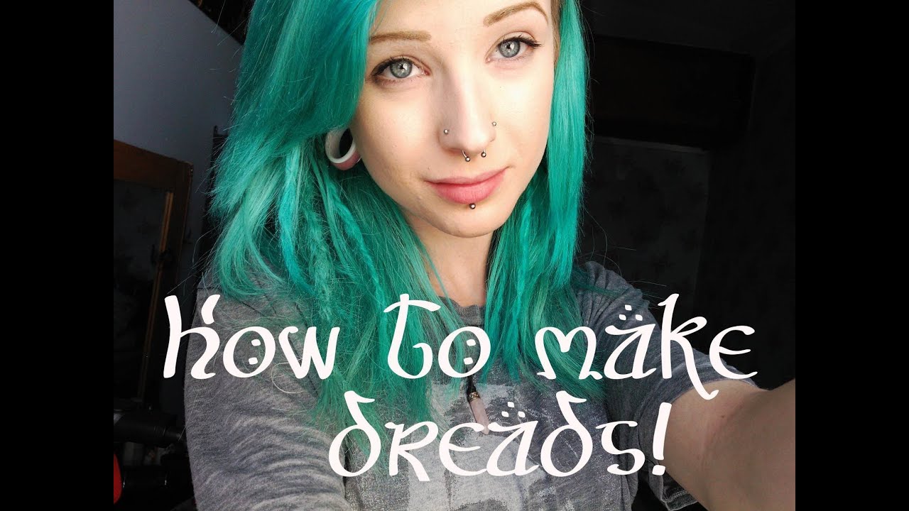 How to make dreads) YouTube