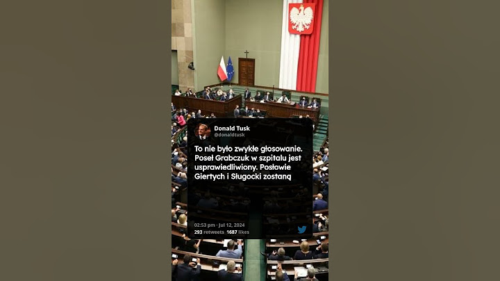 Tusk reaguje na głosowanie ws. aborcji