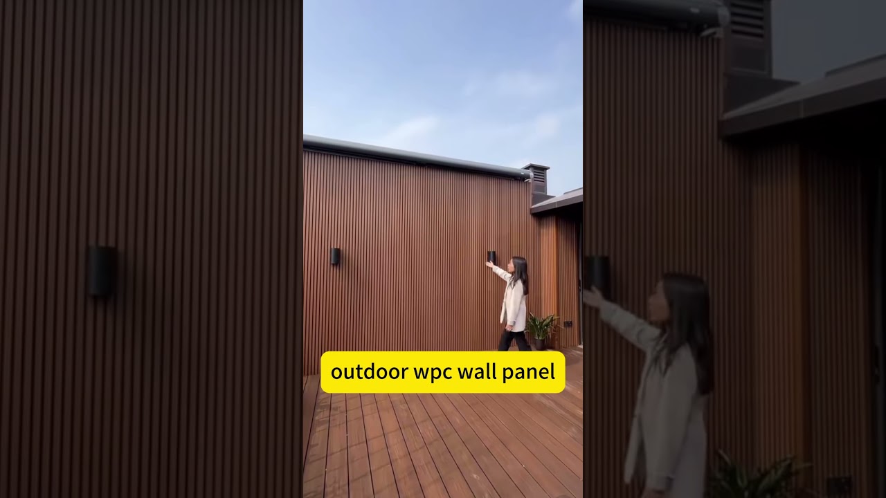 Transform spaces with durable outdoor WPC wall panels – weatherproof & stylish!