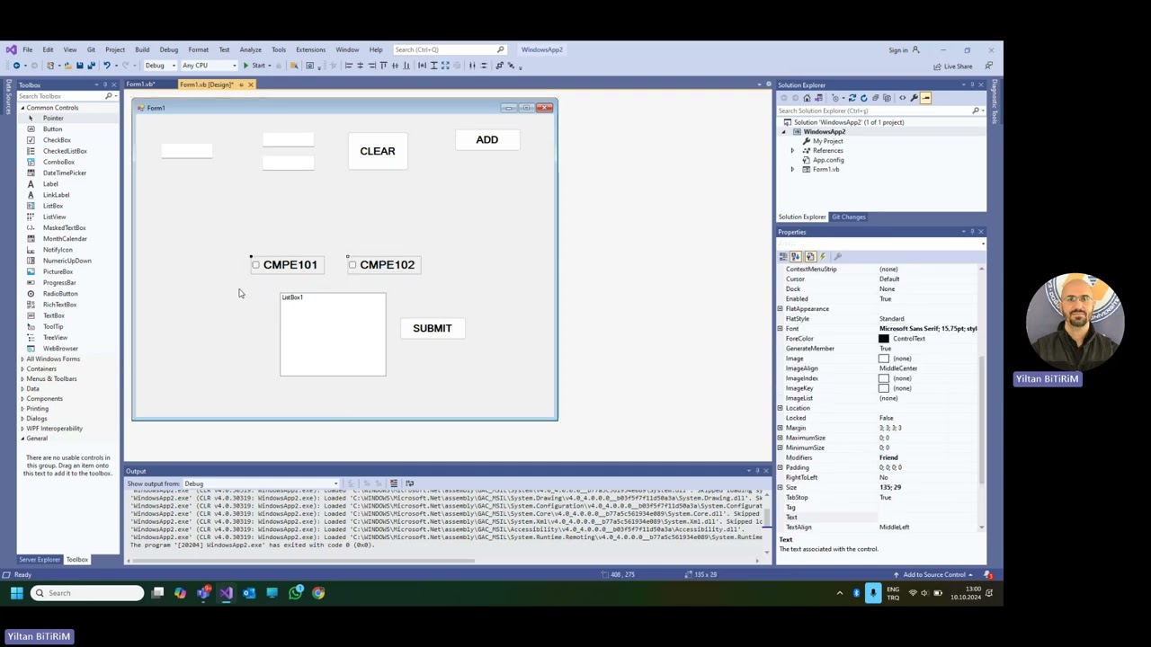 VB.Net - How to use CheckBox control