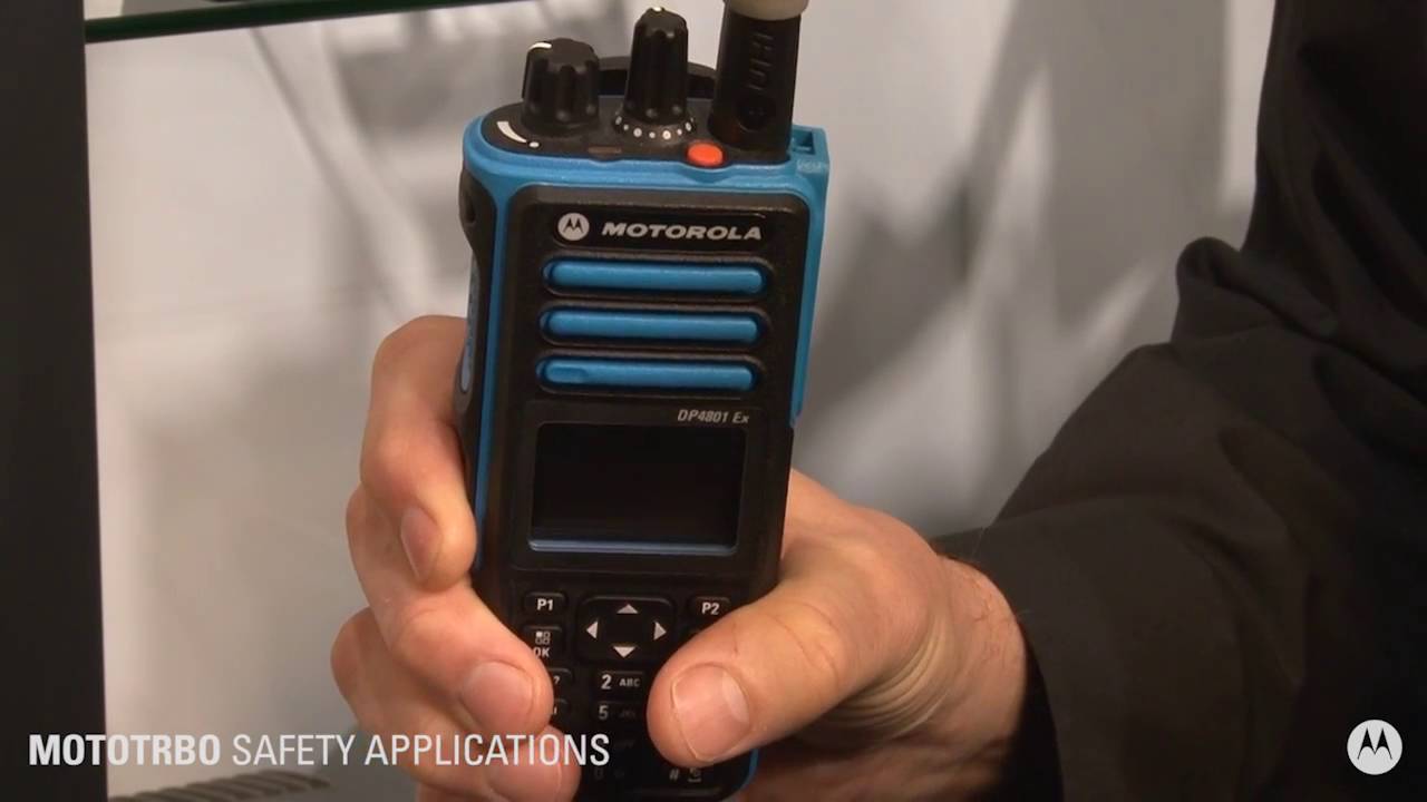 Motorola Radios Lone Working Alarm Demo YouTube