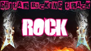 Video thumbnail of "Rock Guitar Backing Track (Gm) | 110 bpm - MegaBackingTracks"