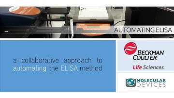 Beckman Coulter Application Note: Automation of the ELISA Method with Biomek