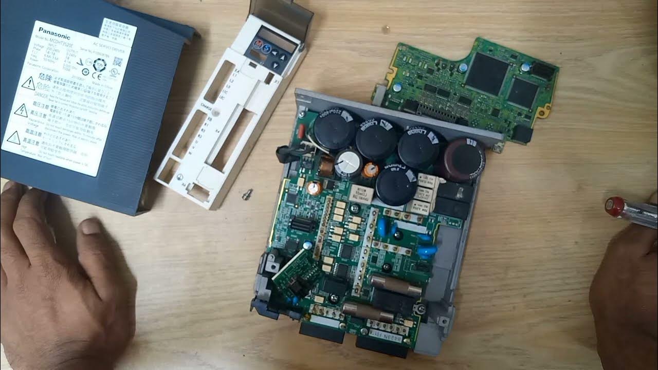 Panasonic Servo Repair | Servo Drive Repair No Power - YouTube