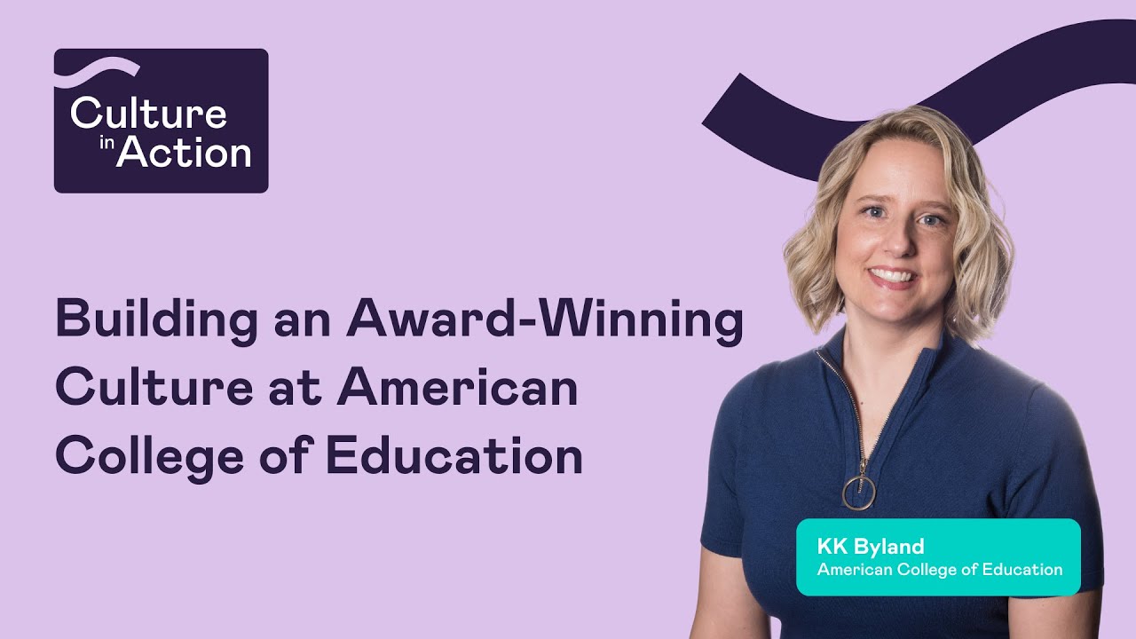 Building a Remote, Values-Led Culture at American College of Education