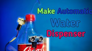 How to make automatic water dispenser using Arduino and Ultrasonic sensor