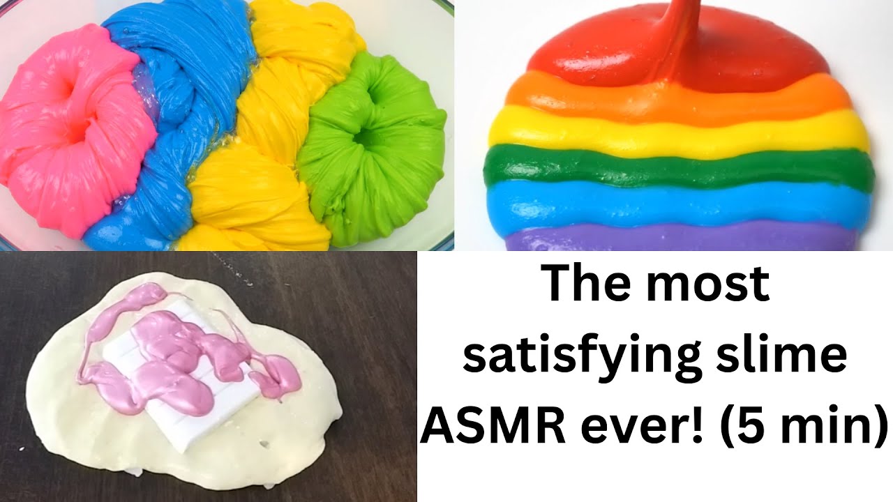 5 minutes of the most satisfying relaxing ASMR! De-stress and relax!
