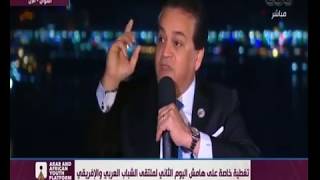 وزير التعليم العالي: لدينا تحديات كبيرة في مجال التعليم والبحث العلمي