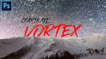 Photoshop Tutorial | Vortex Star Trail