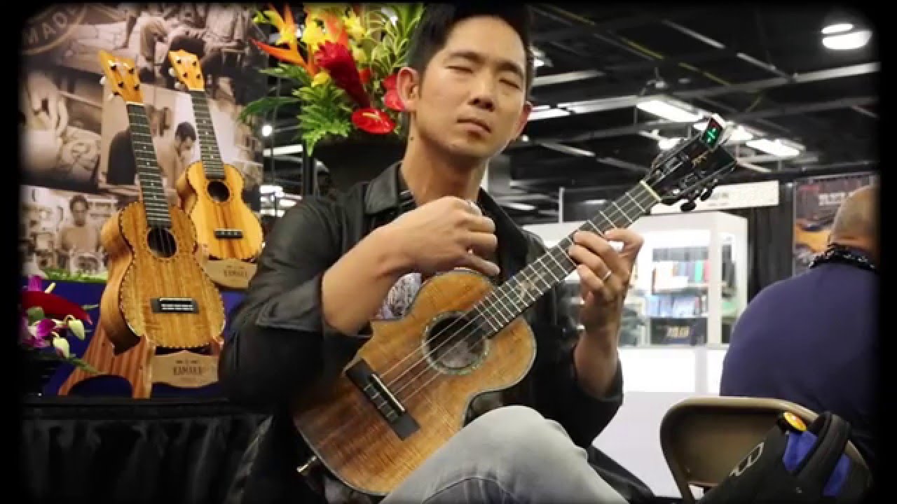 UKULELE FRIEND Jake Shimabukuro and Custom Kamaka Ukulele (NAMM.REC