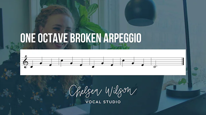 One Octave Broken Arpeggio | Vocal Warm Up Female Key