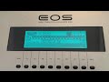 YAMAHA EOS B900 DEMO SONG / SOUND DISK TK4000 