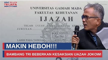 Bambang Tri Tetap Yakin Ijazah Jokowi Palsu Meskipun Pernah Dipenjara l FULL Rakyat Bersuara