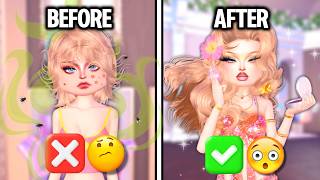 I Tried To GLOW UP in Dress to Impress (Roblox)