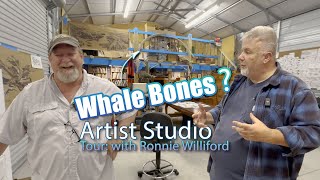 Artist Studio Tour with Ronnie Williford & Aaron Blaise