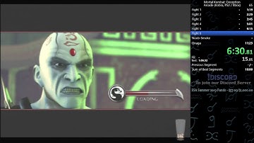 MK Deception Arcade Speedrun in 9:45 RTA (7:36 IGT) (PB)
