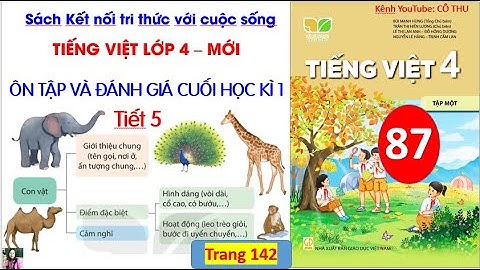 Hướng dẫn học tiếng việt lớp 4 tập 1