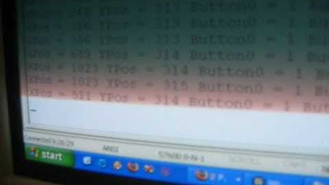 AVR과 조이스틱 인터페이싱