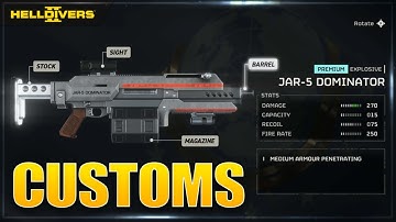 Helldivers 2 New Weapon Customization With Update